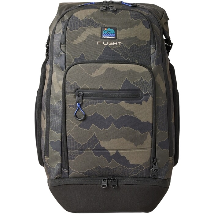 2024 Rip Curl Mnner F-Light Surf 45L Search Backpack 156MBA - Black / Olive